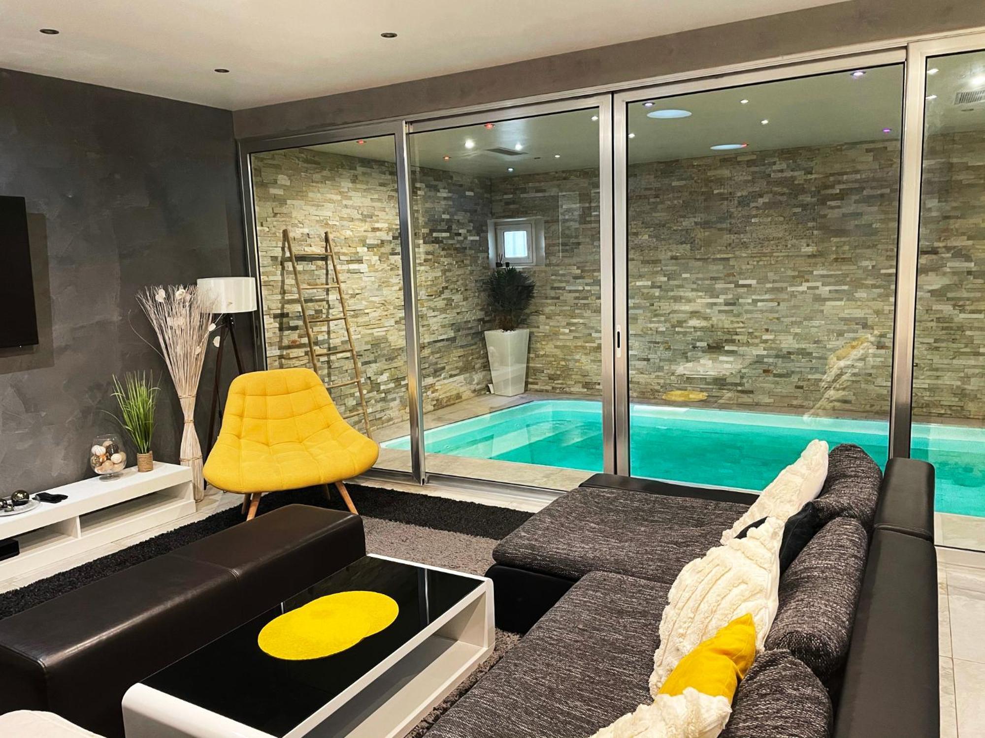 Appartement Standing Piscine Interieur Privatisee . موتزيغ المظهر الخارجي الصورة